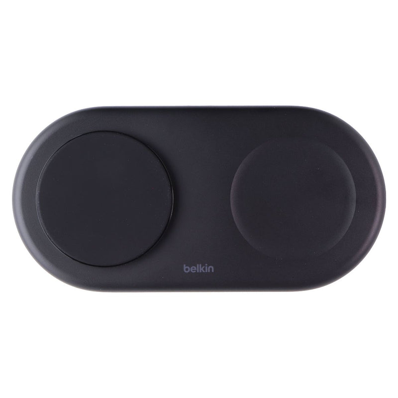 Belkin BoostCharge Pro (15W) 2-in-1 Qi2/MagSafe Magnetic Charging Pad - Black