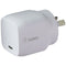 Belkin BoostCharge 30W USB-C GAN Wall Charger - White (AUSTRALIAN PLUG)