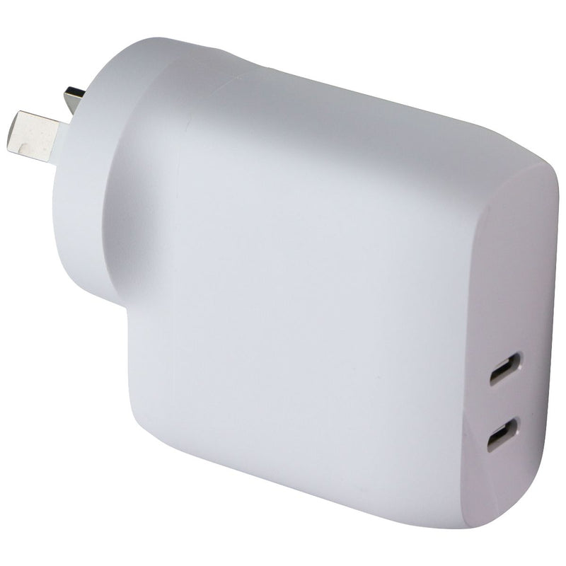 Belkin BoostCharge 40W Dual Port USB-C Wall Charger - White (AU Plug)