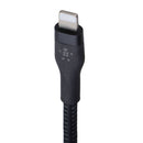 Belkin BoostCharge 3.3Ft Pro Flex USB-A to Lightning 8-Pin Braided Cable - Black