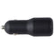 Belkin BoostCharge 42W Dual USB-A/USB-C Car Charger w/ USB-C/8-pin Cable - Black