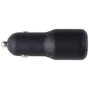 Belkin BoostCharge 42W Dual USB-A/USB-C Car Charger w/ USB-C/8-pin Cable - Black