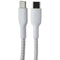Belkin (6.6-Ft/60W) BoostCharge USB-C to USB-C Braided Cable - White