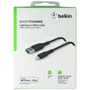 Belkin BoostCharge (3.3-Ft) USB to Lightning 8-Pin MFi Cable - Black