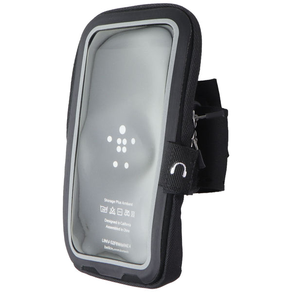 Belkin Storage Plus Armband for 5-inch Smartphones - Black