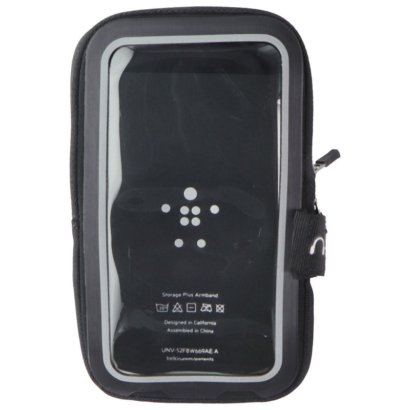 Belkin Storage Plus Armband for 5-inch Smartphones - Black