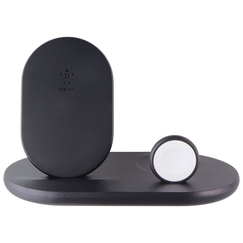 Belkin Wireless 7.5W Qi Stand for iPhone, AirPod & Apple Watch - Black (AU Plug)