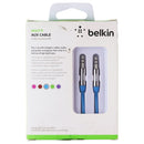 Belkin Mixit (0.9m/3-Foot) Flat AUX Cable for Mobile Devices - Blue