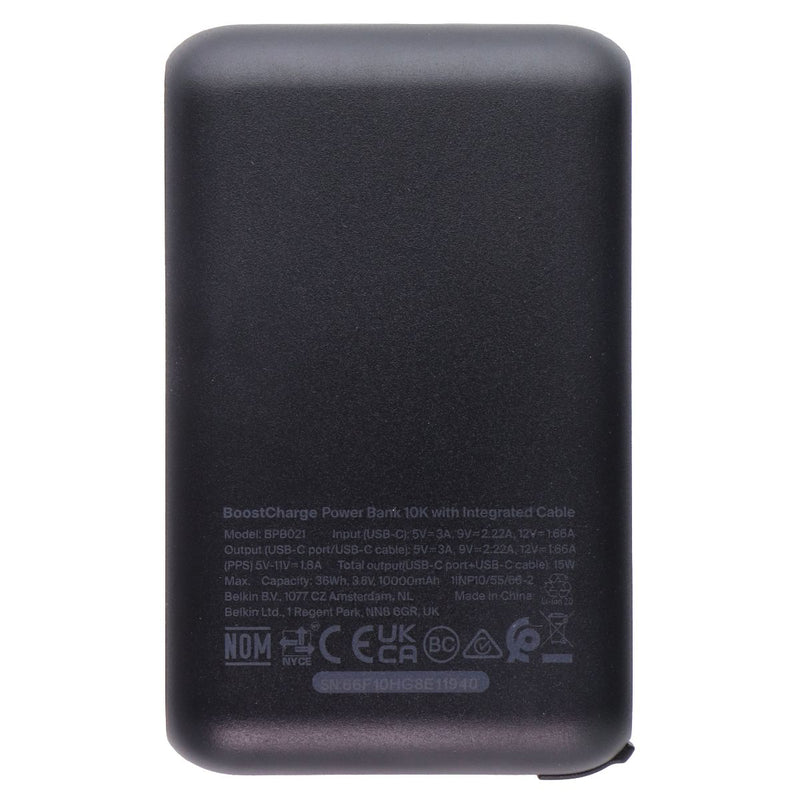 Belkin BoostCharge Power Bank 10K/(10,000mAh) (BP021) - Black