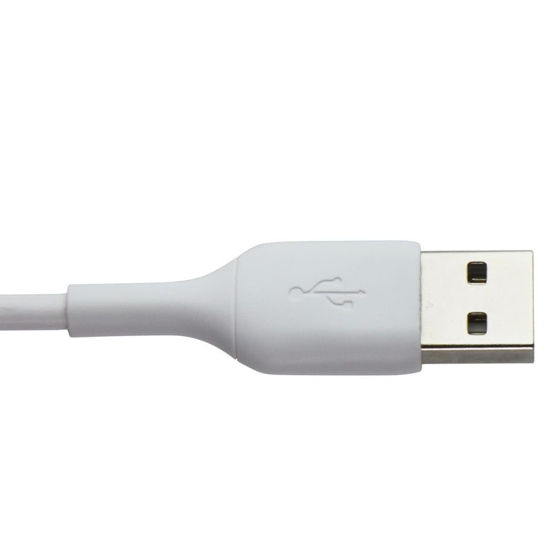 Belkin (3.3-Ft) BoostCharge MFi Lightning 8-Pin to USB-A Cables - White - 2 PACK