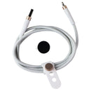 Belkin BoostCharge 3.3Ft Pro Flex USB-A to Lightning 8-Pin Braided Cable - White
