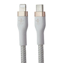 Belkin BoostUp CHARGE PRO Flex (6.6 Foot) USB-C to 8-Pin Lightning Cable - White