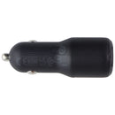 Belkin BoostCharge Dual Port USB-A + USB-C 42W Car Charger - Black