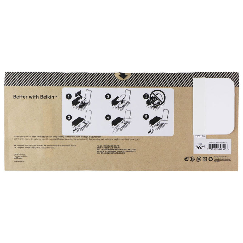 Belkin ScreenForce Pro TemperedCurve Screen Protector for Galaxy S22+/ 5Pk BULK*