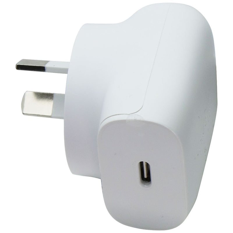 Belkin 18W USB-C Wall Charger & USB-C to Lightning 8-Pin Cable - White