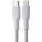 Belkin Boost Charge 6.6FT USB-C to Lightning 8-Pin Braided Cable - White