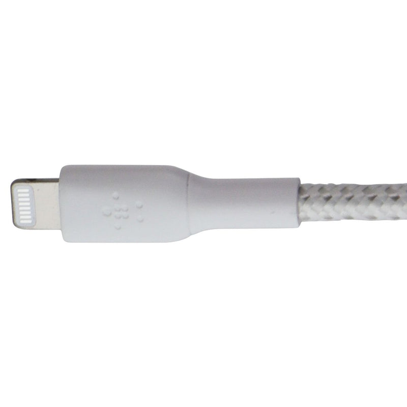 Belkin Boost Charge 6.6FT USB-C to Lightning 8-Pin Braided Cable - White