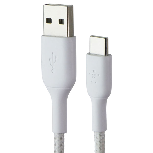 Belkin BoostCharge 3.3FT USB-A to USB-C Braided Cable - White