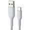 Belkin BoostCharge 3.3FT USB-A to USB-C Braided Cable - White