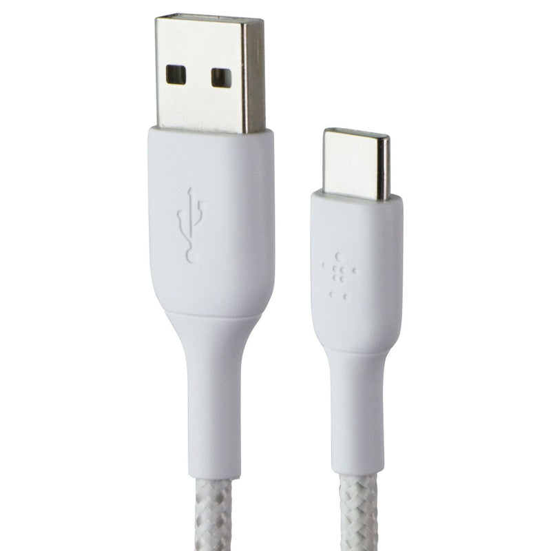 Belkin BoostCharge 3.3FT USB-A to USB-C Braided Cable - White