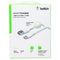 Belkin BoostCharge 3.3FT USB-A to USB-C Braided Cable - White