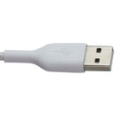 Belkin BoostCharge 3.3 Foot Braided Lightning 8-Pin to USB-A Cable - White