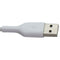 Belkin BoostCharge 3.3 Foot Braided Lightning 8-Pin to USB-A Cable - White