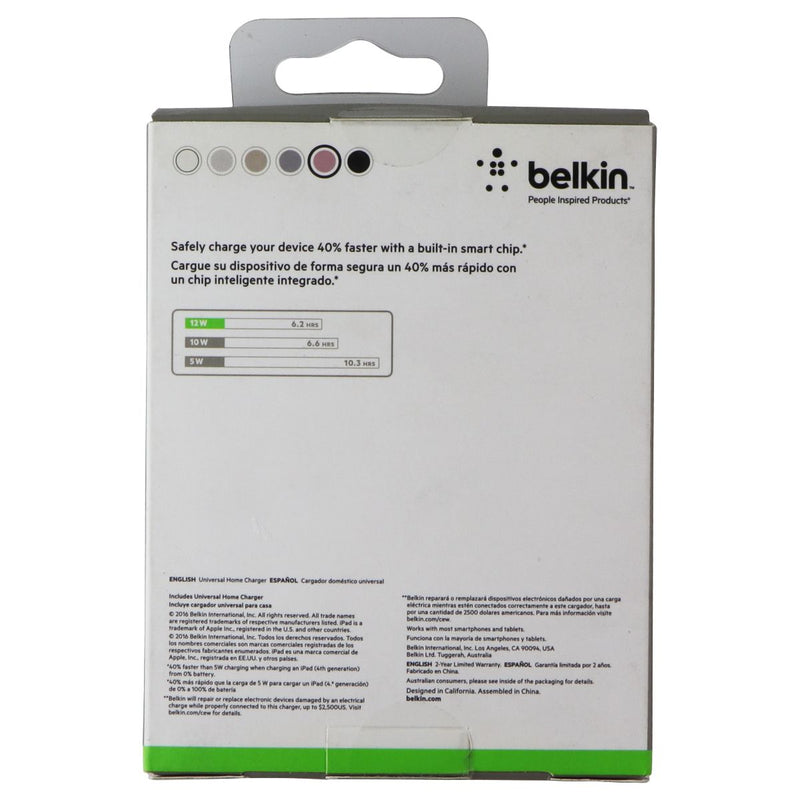 Belkin 12W/2.4A Mixit USB-A Home Charger - Pink (Australian Plug)