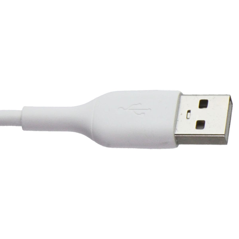 Belkin Dual USB-A Wall Charger (24W) + USB-A to USB-C Cable - White