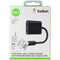 Belkin RockStar 3.5mm Audio with USB-C Charge Adaptor  - Black