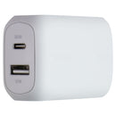 Belkin BoostCharge Dual Port USB-C + USB-A Wall Charger with USB-C Cable - White