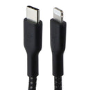 Belkin BoostCharge 3.3 Foot USB-C to Lightning 8-Pin Braided Cable - Black