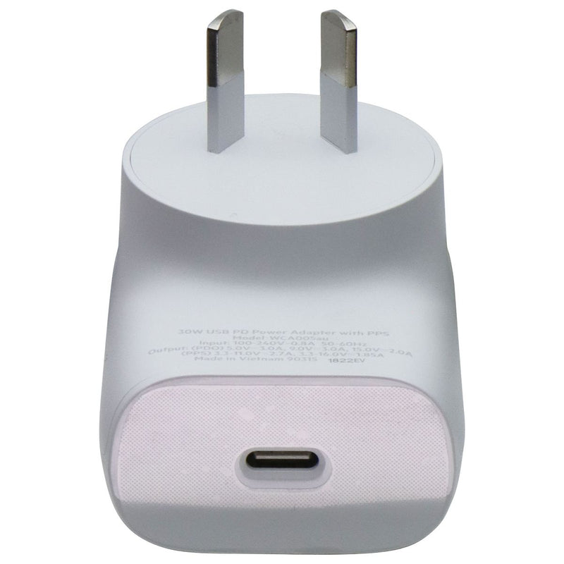 Belkin BoostCharge 30W USB-C Wall Charger - White (WCA005AUWH) (Australian)
