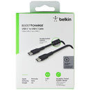 Belkin BoostCharge Braided USB-C to USB-C Cable (3.3-Foot/1-Meter) - Black