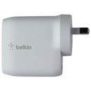 Belkin 24W Dual USB-A Wall Charger & USB-A to Lightning 8-Pin Cable - White *AU*