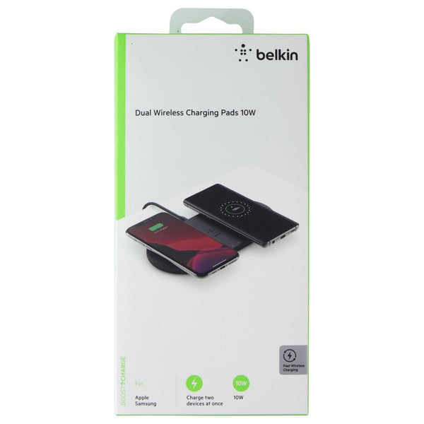 Belkin 10W Dual Wireless Charging Pad - Black (Australian Version)