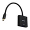 Benfei Mini Display Port (Male) to VGA (Female) Adapter  - Black