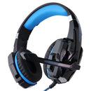 BENGOO G9000 Stereo Wired Universal Gaming Headset with LED - Blue
