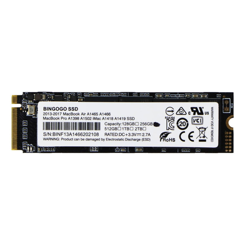 Bingogo 256GB SSD for MacBook Air/MacBook Pro (2013-2017) - BINF13A1466202108