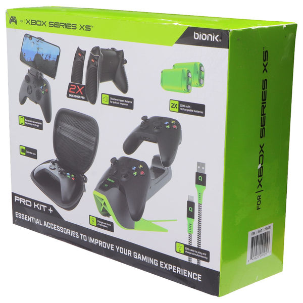 bionik Pro Kit+ for XBOX Series XS - Neon Green / Black