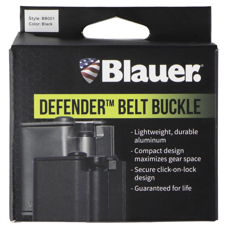 Blauer. DEFENDER Duty Buckle - Black (BB001, Buckle Only)