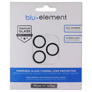 Blu Element Tempered Glass Camera Lens Protector for Apple iPhone 14 / 14 Plus