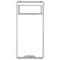 Blu Element DropZone Clear Series Rugged Case for Google Pixel 6 - Clear