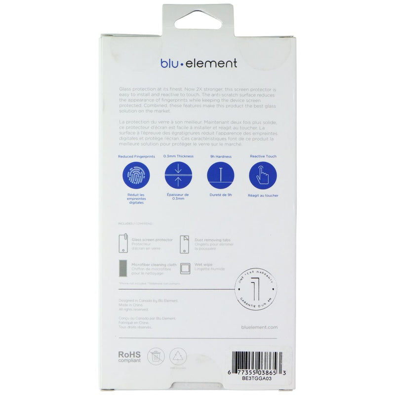 Blu Element 2X Stronger Tempered Glass Screen Protector for Samsung Galaxy A03s