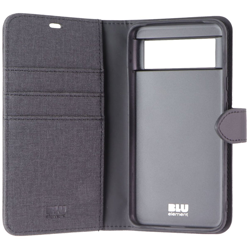 BLU Element Folio Magnetic Detachable Case for Google Pixel 8 - Black