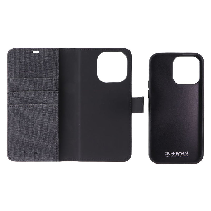 BLU Element Folio 2 in 1 Case for Apple iPhone 14 Pro Max - Black