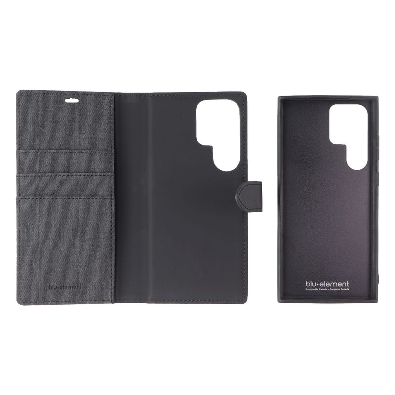 BLU Element Folio 2 in 1 Case for Samsung Galaxy S23 Ultra - Black