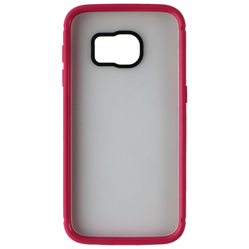 BodyGuardz Contact Series Hard Hybrid Case for Samsung Galaxy S7 - Pink/Clear