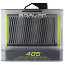 Braven 405 Portable Bluetooth Speaker - Silver/Green