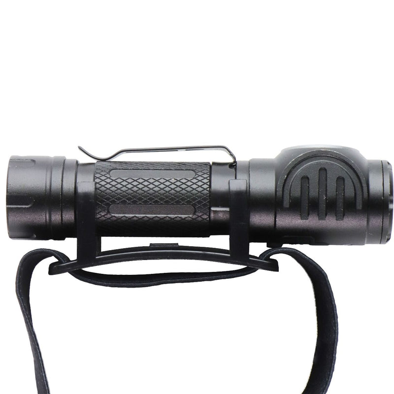 Brightenlux Emergency USB 10W LED Mini Flashlight with Clip and Strap
